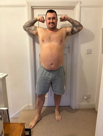 Danny Marshall before his transformation